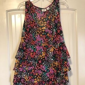 Floral sleeveless top